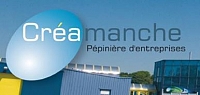 Logo créamanche, pépinière d'entreprises à Boulogne-sur-Mer