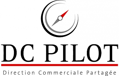 Logo DC Pilot, direction commerciale en temps partagé Pyrénées orientales